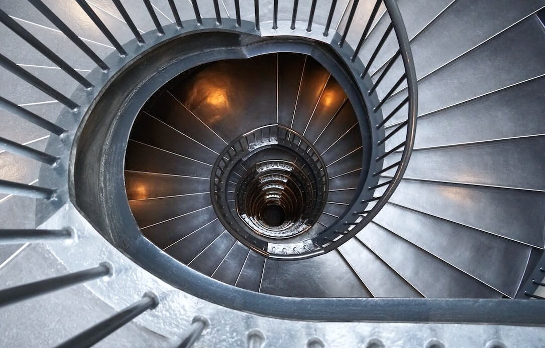 spiral stairs